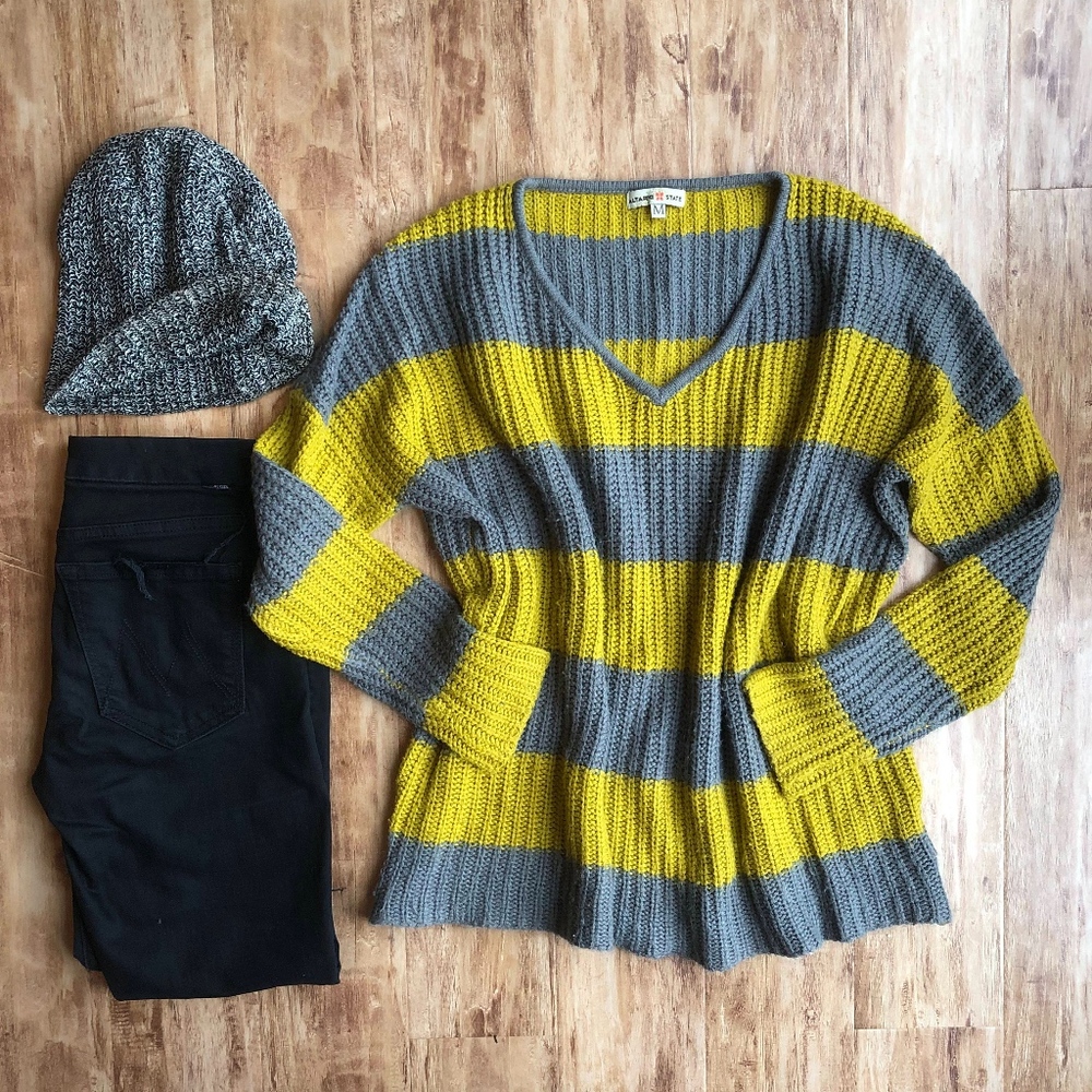 Striped Oversize Sweater